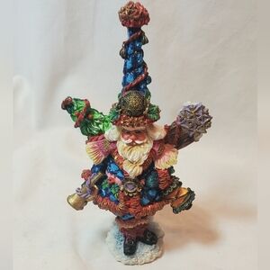 Starburst Crinkle Vtg 1997 Crinkle  Santa Claus Figurine Possible Dreams #659038